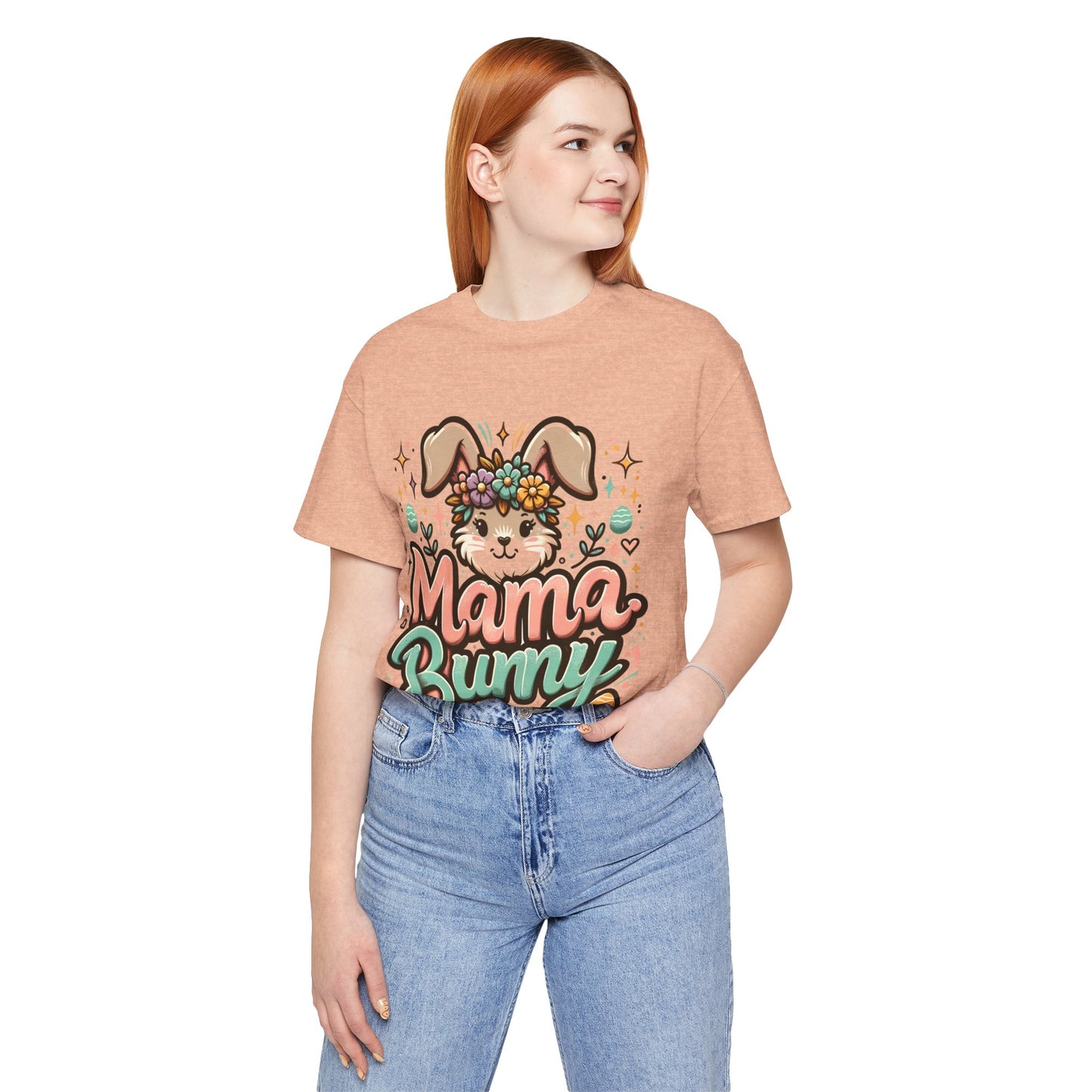 Mama Bunny Graphic Tee, Easter Shirt, Spring Fashion, Mom T-Shirt, Cute Bunny Apparel, Gifts for Mothers