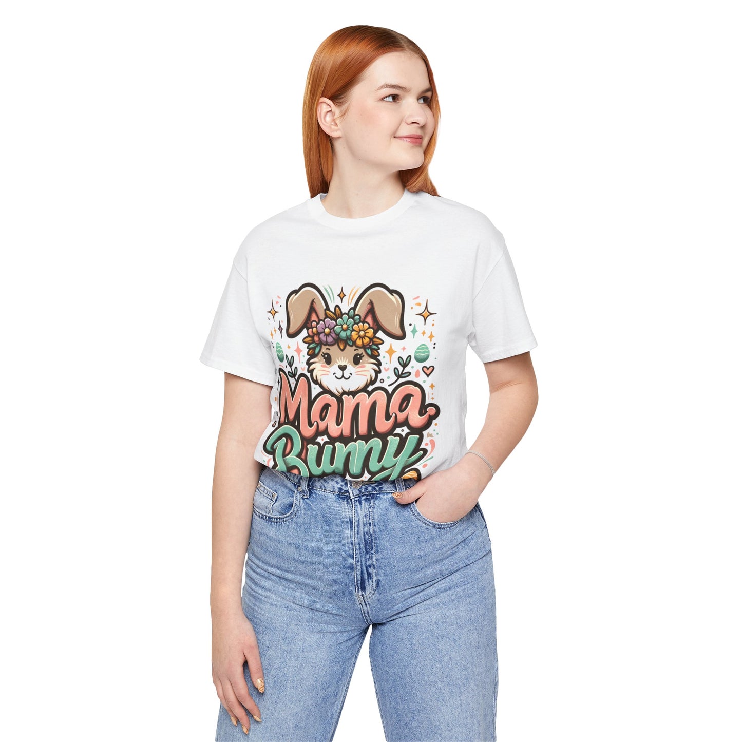 Mama Bunny Graphic Tee, Easter Shirt, Spring Fashion, Mom T-Shirt, Cute Bunny Apparel, Gifts for Mothers