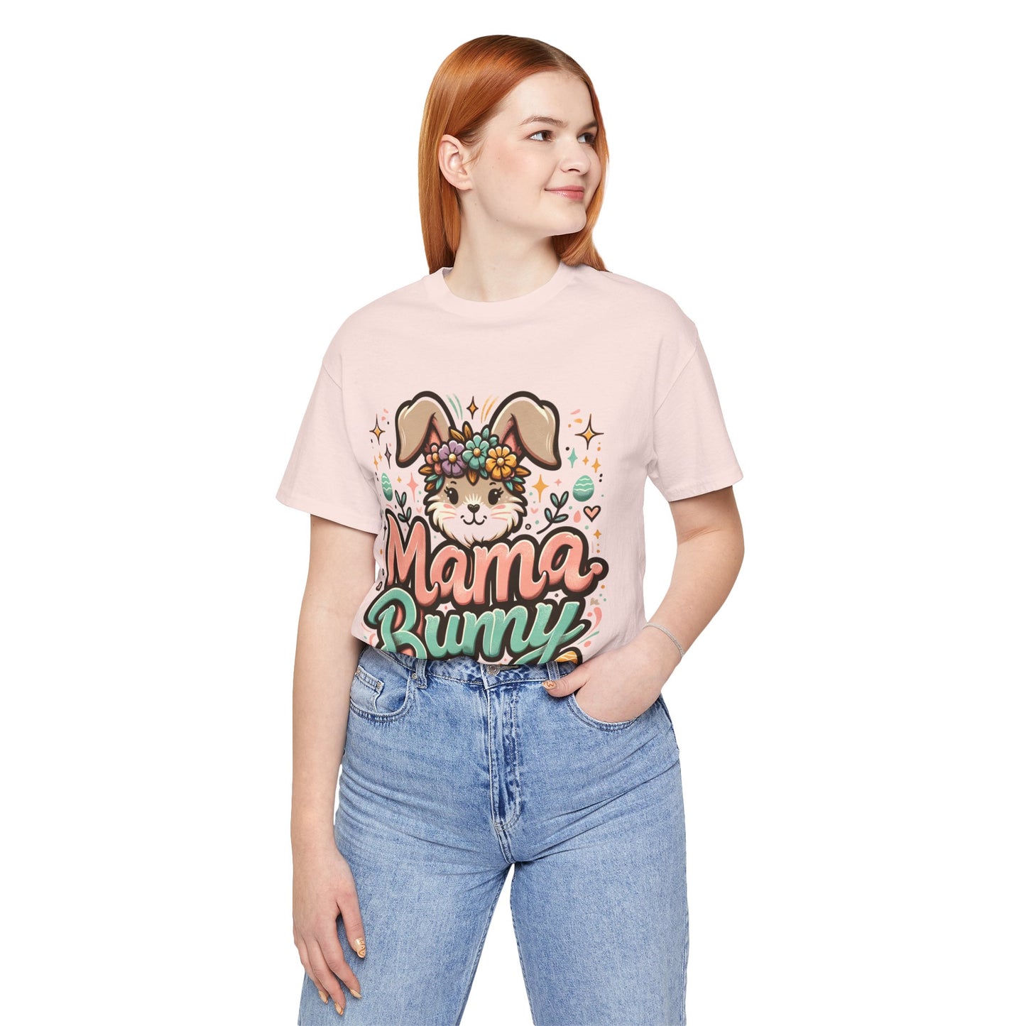 Mama Bunny Graphic Tee, Easter Shirt, Spring Fashion, Mom T-Shirt, Cute Bunny Apparel, Gifts for Mothers