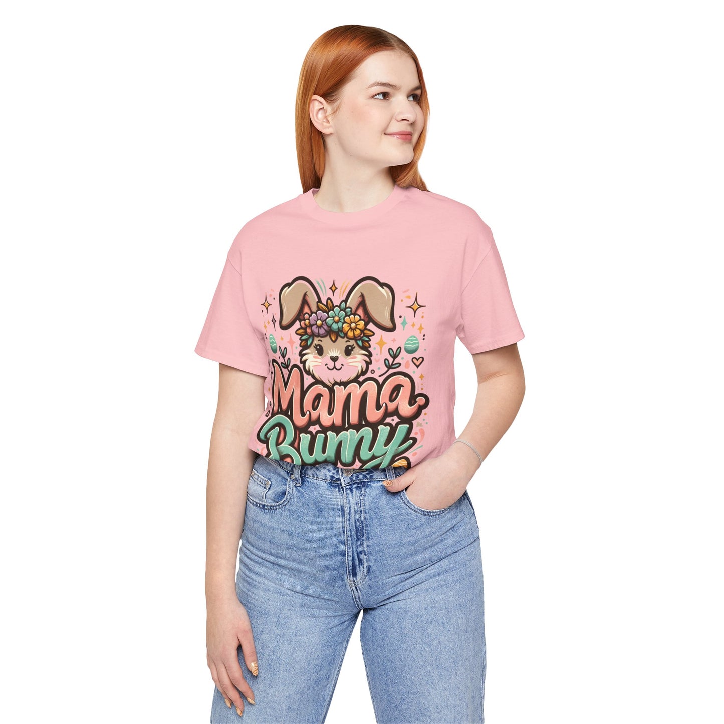Mama Bunny Graphic Tee, Easter Shirt, Spring Fashion, Mom T-Shirt, Cute Bunny Apparel, Gifts for Mothers