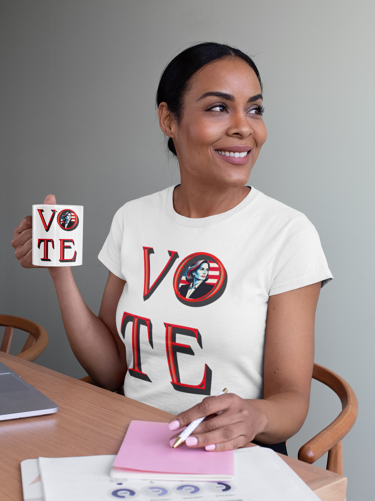 Bella + Canvas Unisex Graphic Tee, Election 2024, Vote Tee, Vote for Kamala, Presidential Election Tee