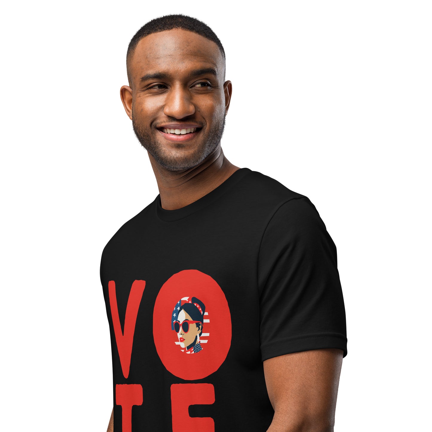 VOTE 2024 Bella + Canvas - Inspired Democracy Tee, Election 2024, Blank Product Sourced From US, Election Apparel
