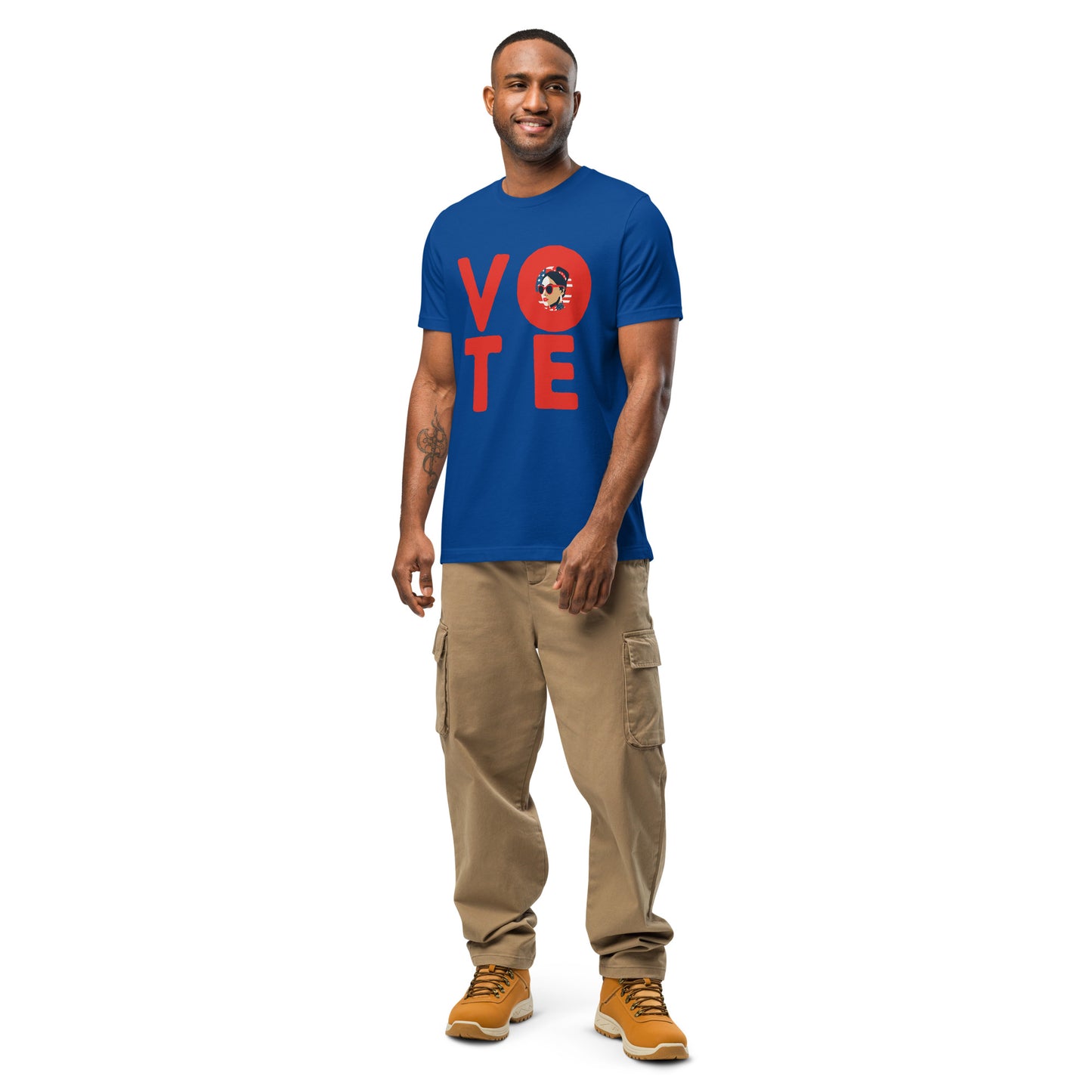 VOTE 2024 Bella + Canvas - Inspired Democracy Tee, Election 2024, Blank Product Sourced From US, Election Apparel