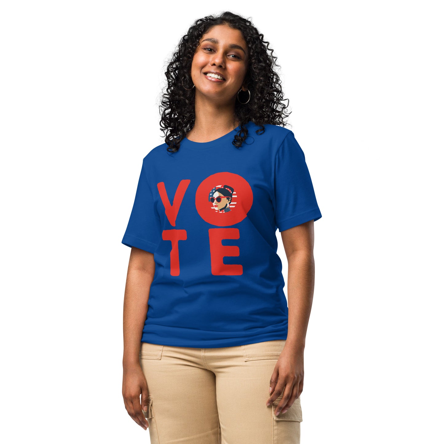 VOTE 2024 Bella + Canvas - Inspired Democracy Tee, Election 2024, Blank Product Sourced From US, Election Apparel