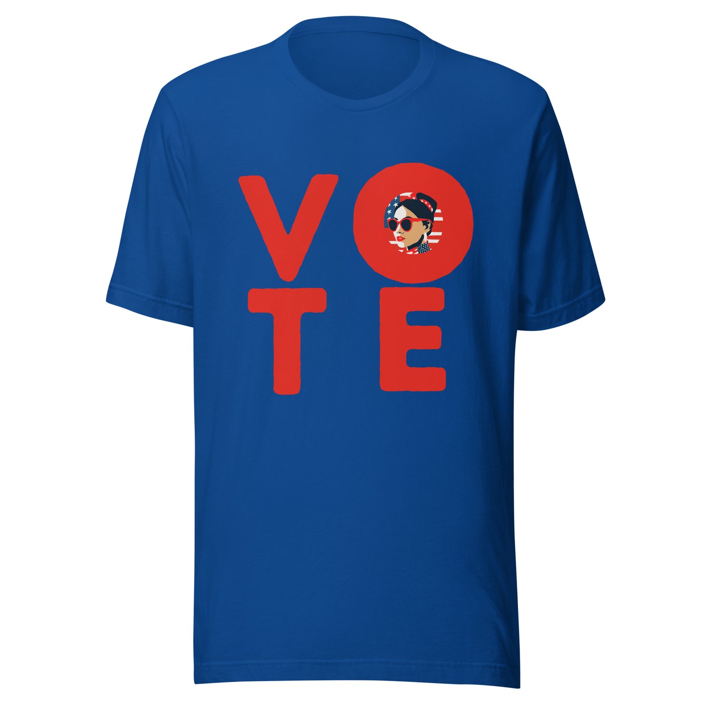 VOTE 2024 Bella + Canvas - Inspired Democracy Tee, Election 2024, Blank Product Sourced From US, Election Apparel