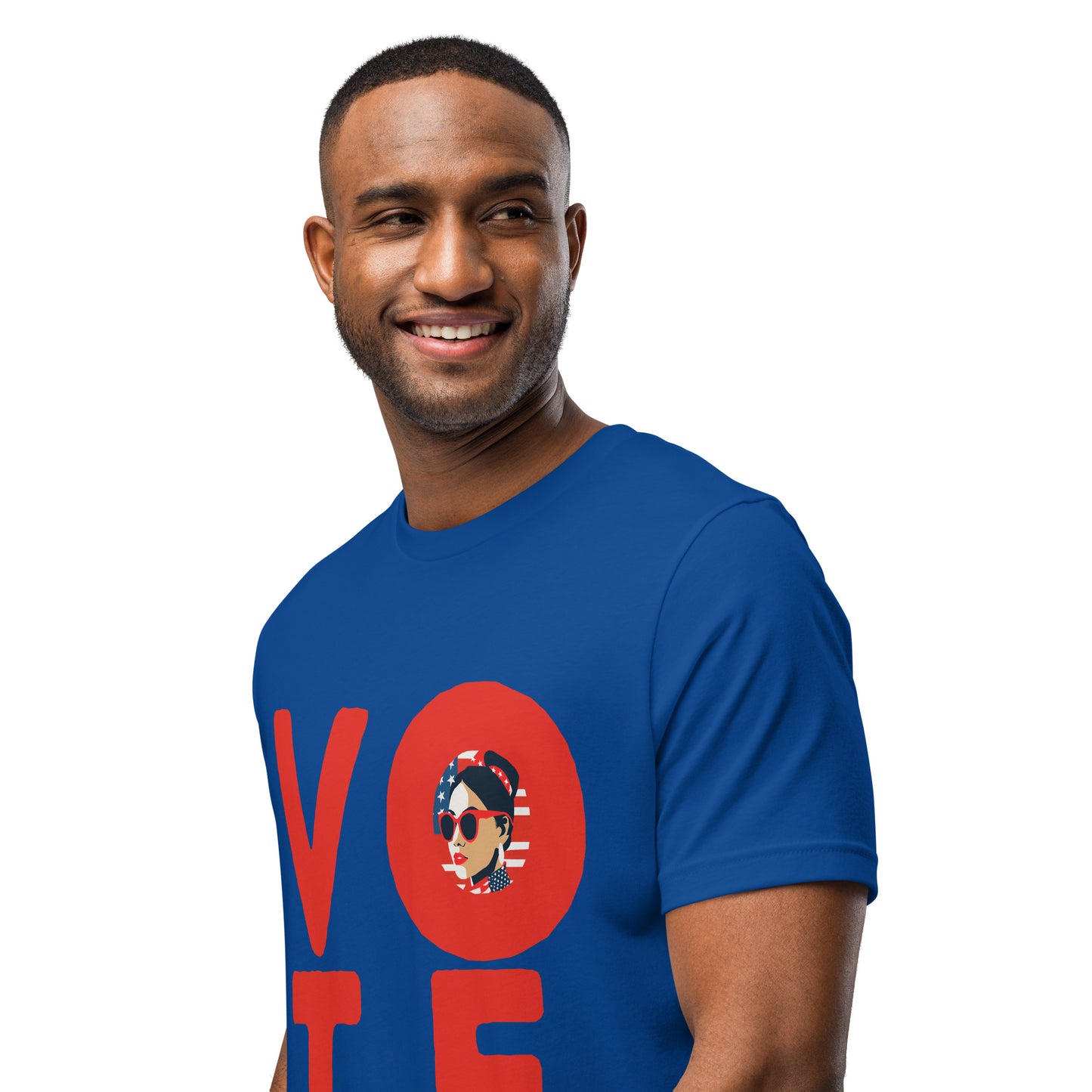VOTE 2024 Bella + Canvas - Inspired Democracy Tee, Election 2024, Blank Product Sourced From US, Election Apparel