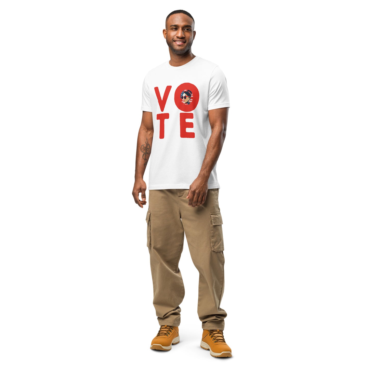 VOTE 2024 Bella + Canvas - Inspired Democracy Tee, Election 2024, Blank Product Sourced From US, Election Apparel