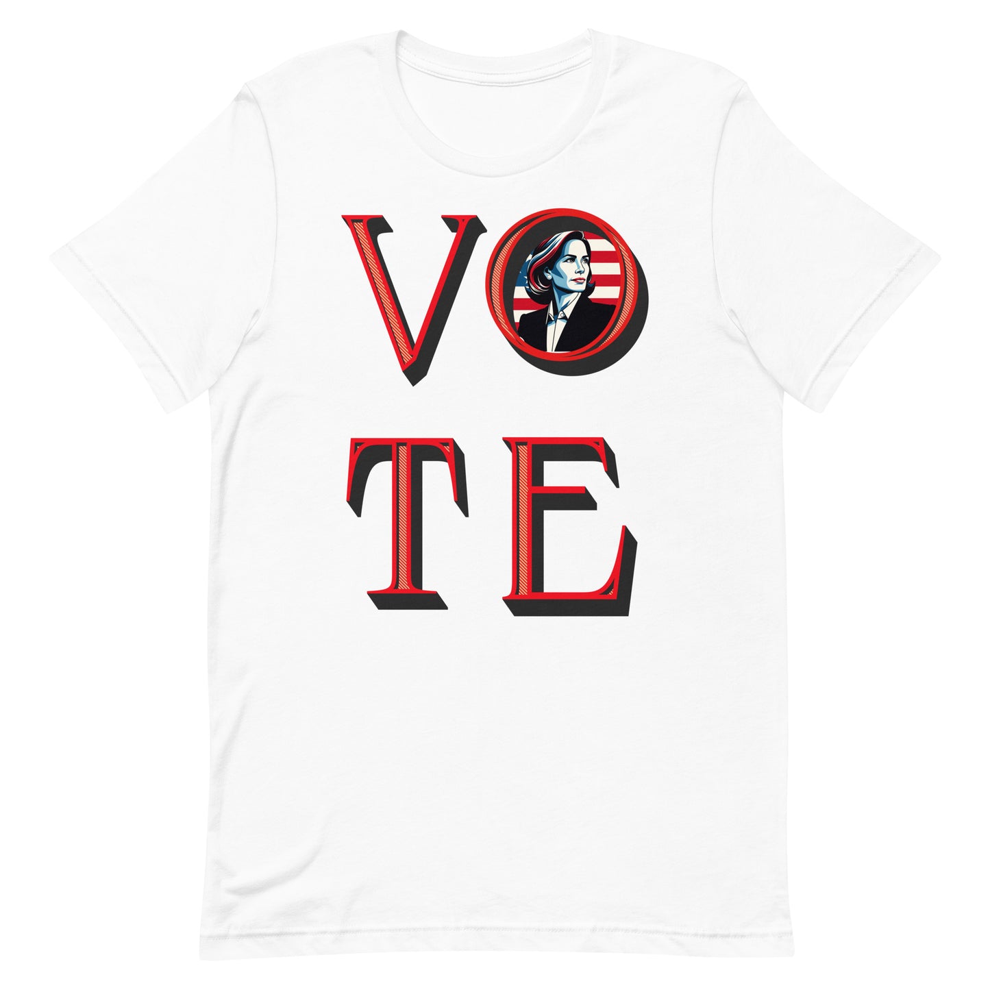 Bella + Canvas Unisex Graphic Tee, Election 2024, Vote Tee, Vote for Kamala, Presidential Election Tee