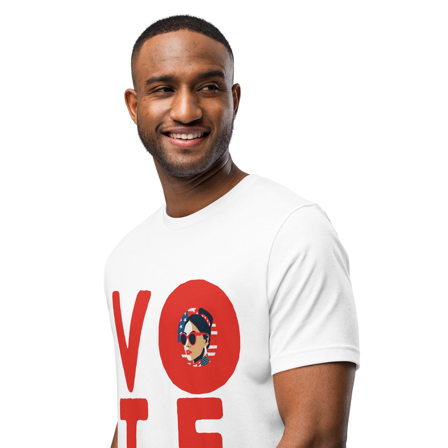 VOTE 2024 Bella + Canvas - Inspired Democracy Tee, Election 2024, Blank Product Sourced From US, Election Apparel