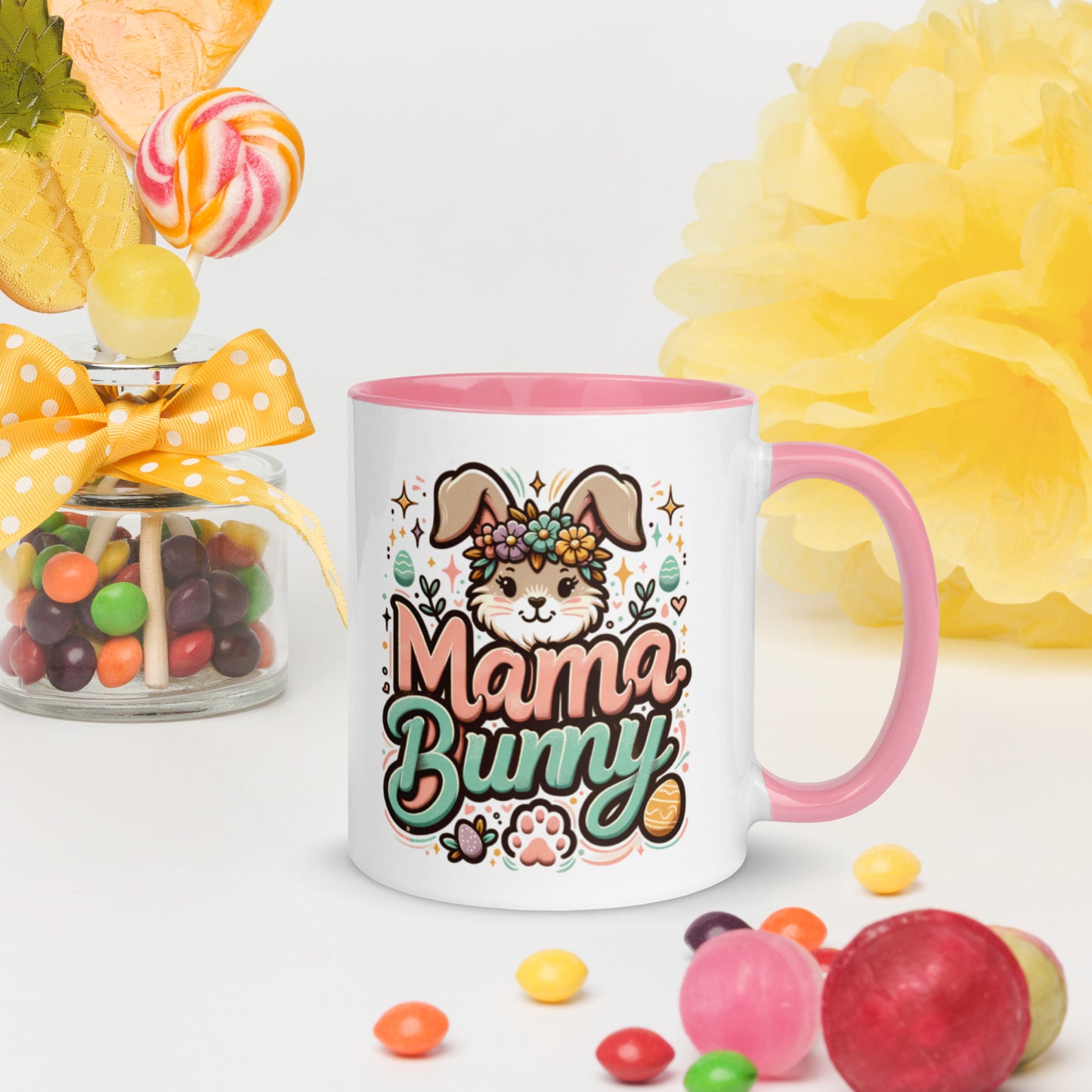 Mama Bunny Mug, Easter Mug, Bunny Coffee Mug, Mother’s Day Gift, Cute Bunny Mug, Spring Mug, Mom Gift, Bunny Mom Mug, Easter Gift for Mom