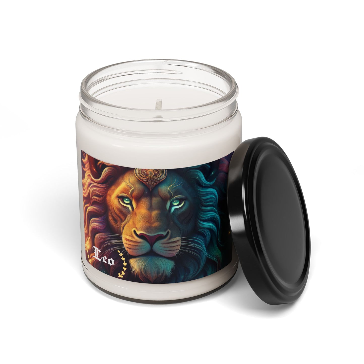 Leo Zodiac 9oz Soy Candle, scented candle, Leo Birthday gift, Leo Gift, Zodiac Gift