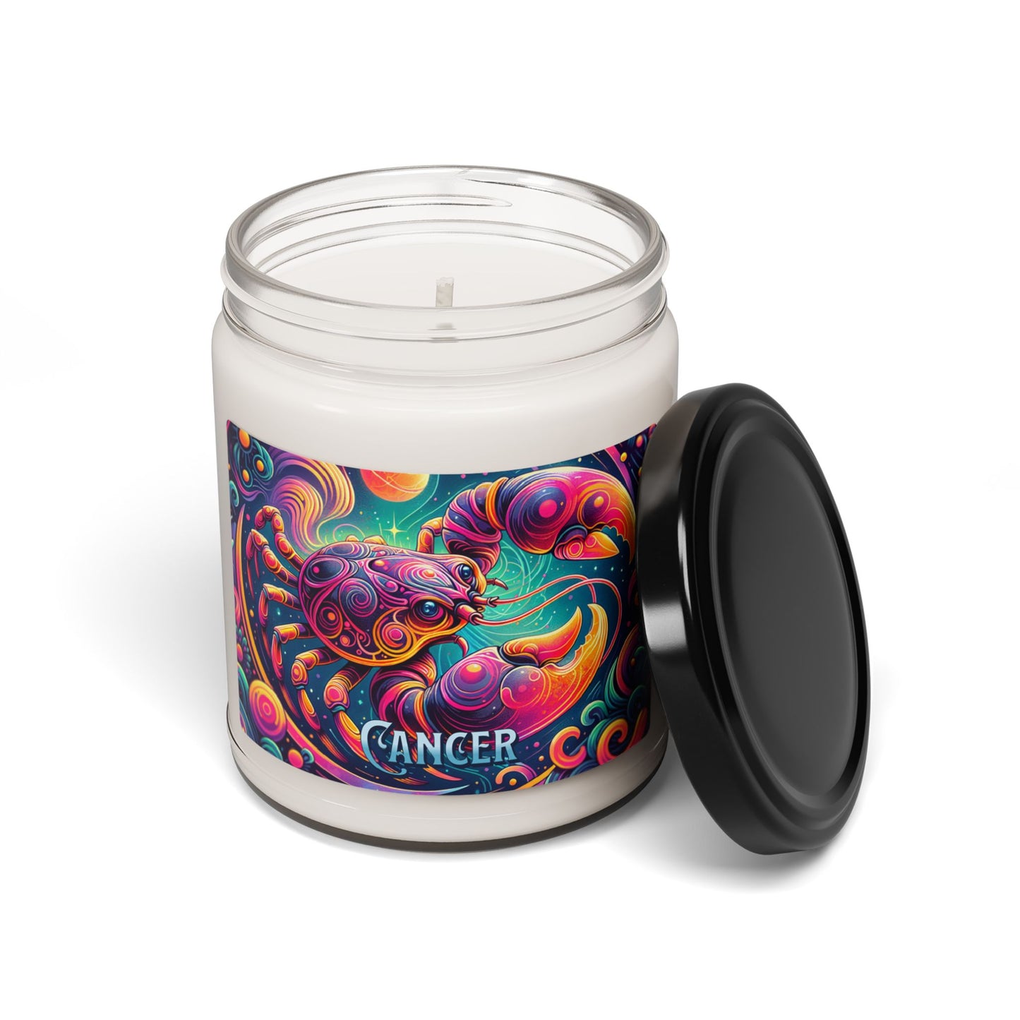 Cancer Zodiac Sign Inspired Soy Wax Candle - Personalized Zodiac Gift- Cancer Candle -Cancer Birthday Gift - Soy Wax Candle - Zodiac Gifts
