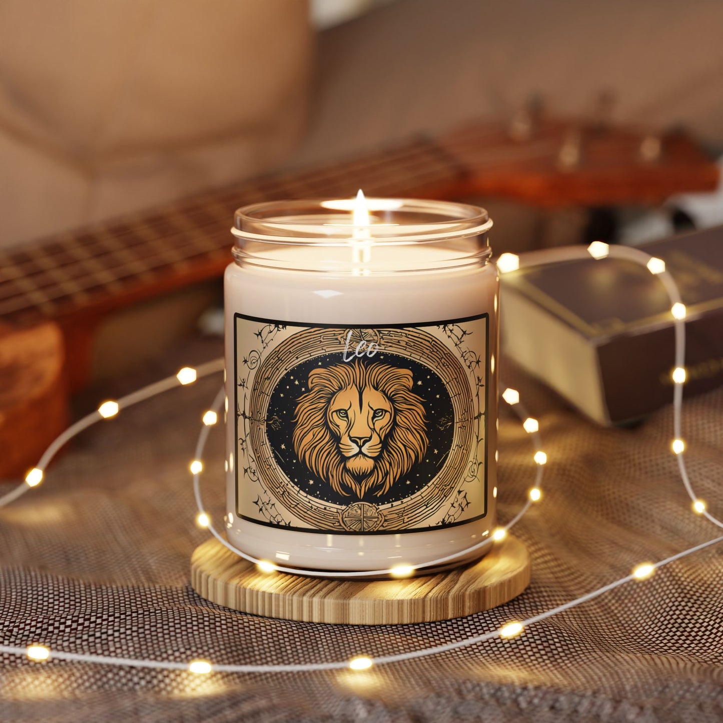 Leo Zodiac 9 OZ Soy Candle, Leo Gift, Zodiac Gift, Leo birthday gift