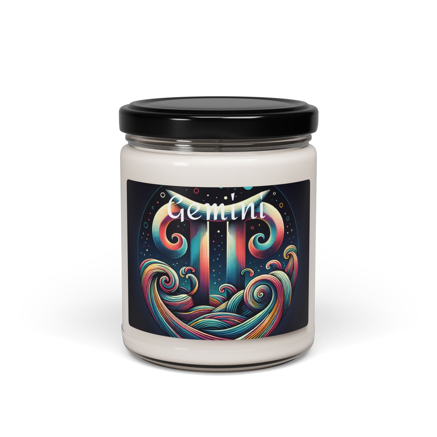 Gemini Birthday Gift: Zodiac Star Sign Candle - BFF Gift - 9oz Soy Wax Candle