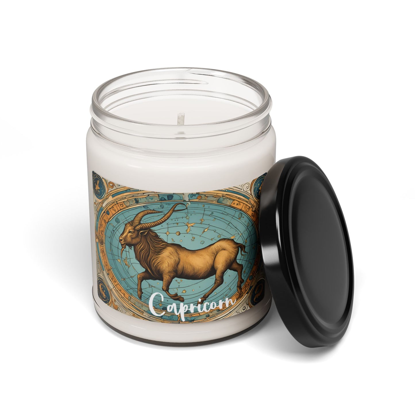 Capricorn Zodiac Sign Scented Soy Candle - 9oz, Capricorn candle, Scented Soy Candle, 9oz candle, Zodiac candle, Capricorn gift