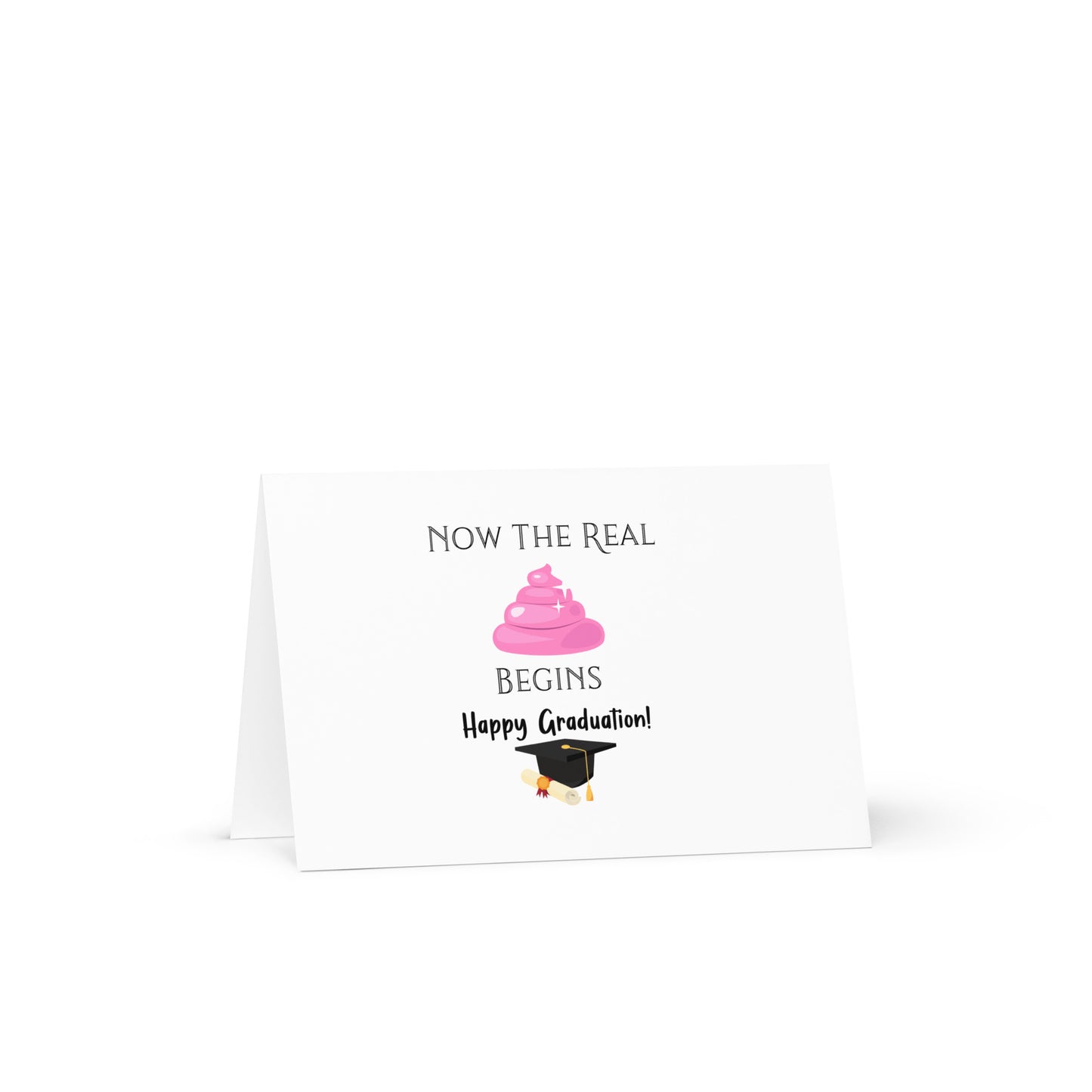 Funny Graduation Greeting Card 4x6 – High School & College