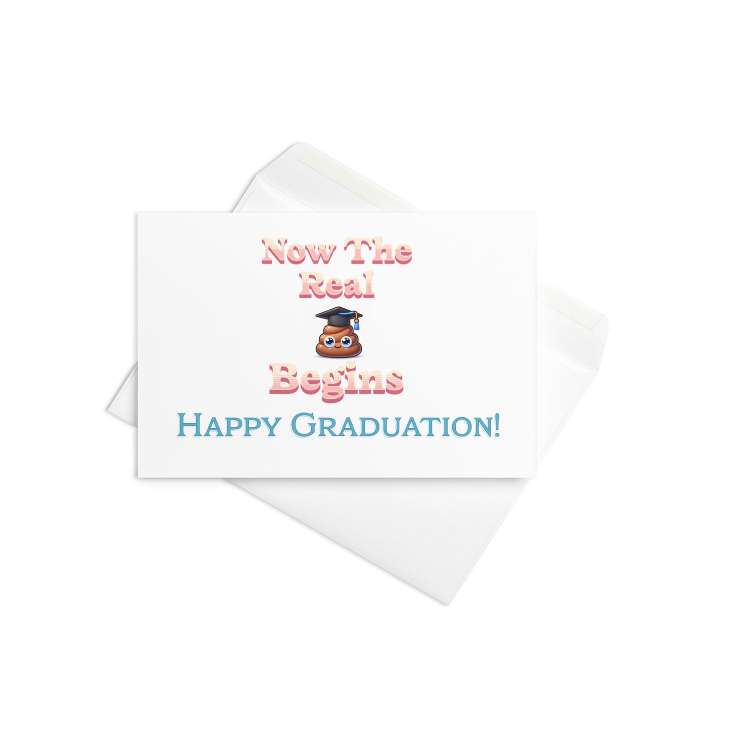 Humorous Graduation Card | Premium 4x6 Paperboard | Perfect Way to Celebrate Life's Achievements