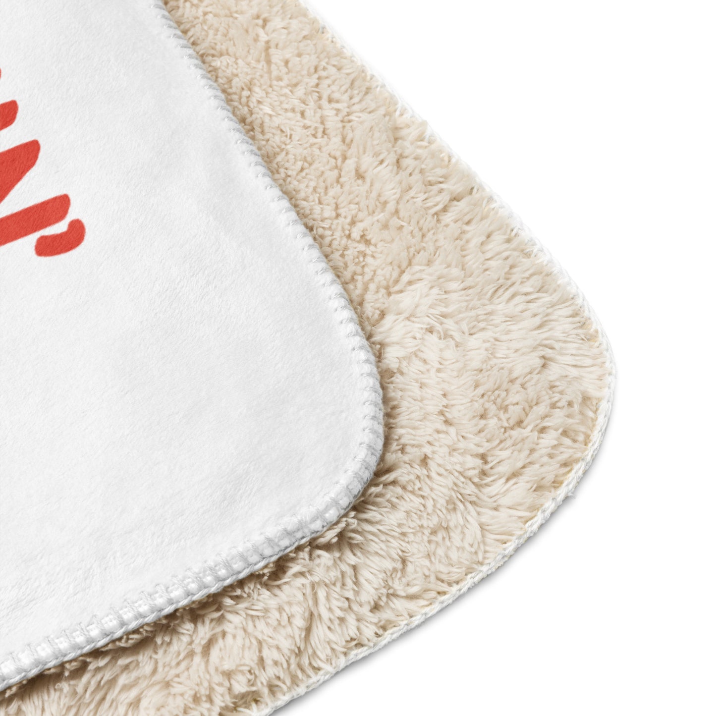 Merry Cluckin' Christmas Sherpa Blanket - Cozy Polyester Fleece Throw for Festive Season & Chicken Decor