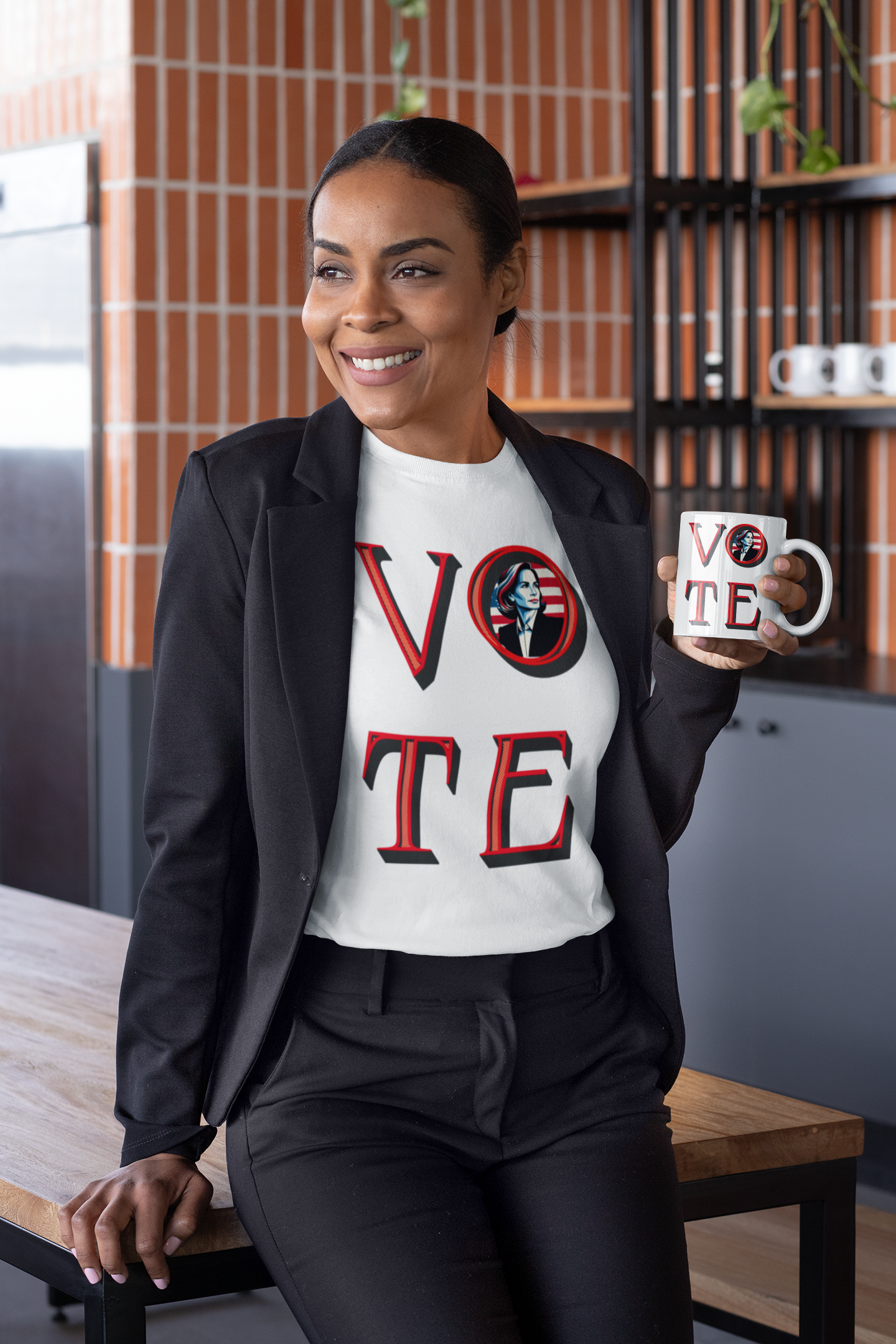 Bella + Canvas Unisex Graphic Tee, Election 2024, Vote Tee, Vote for Kamala, Presidential Election Tee