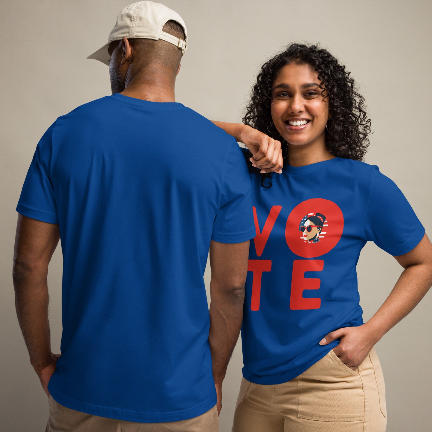 VOTE 2024 Bella + Canvas - Inspired Democracy Tee, Election 2024, Blank Product Sourced From US, Election Apparel