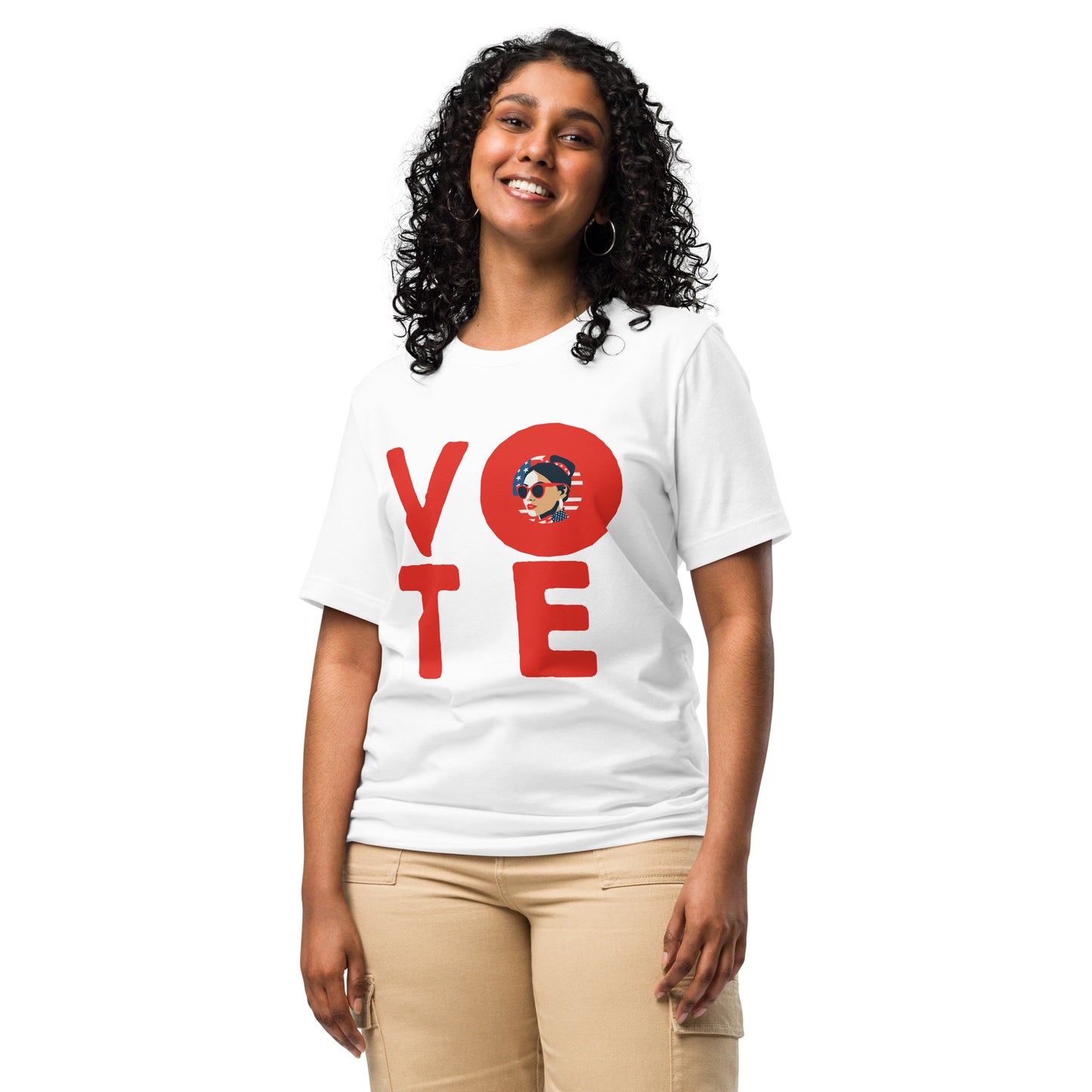 VOTE 2024 Bella + Canvas - Inspired Democracy Tee, Election 2024, Blank Product Sourced From US, Election Apparel