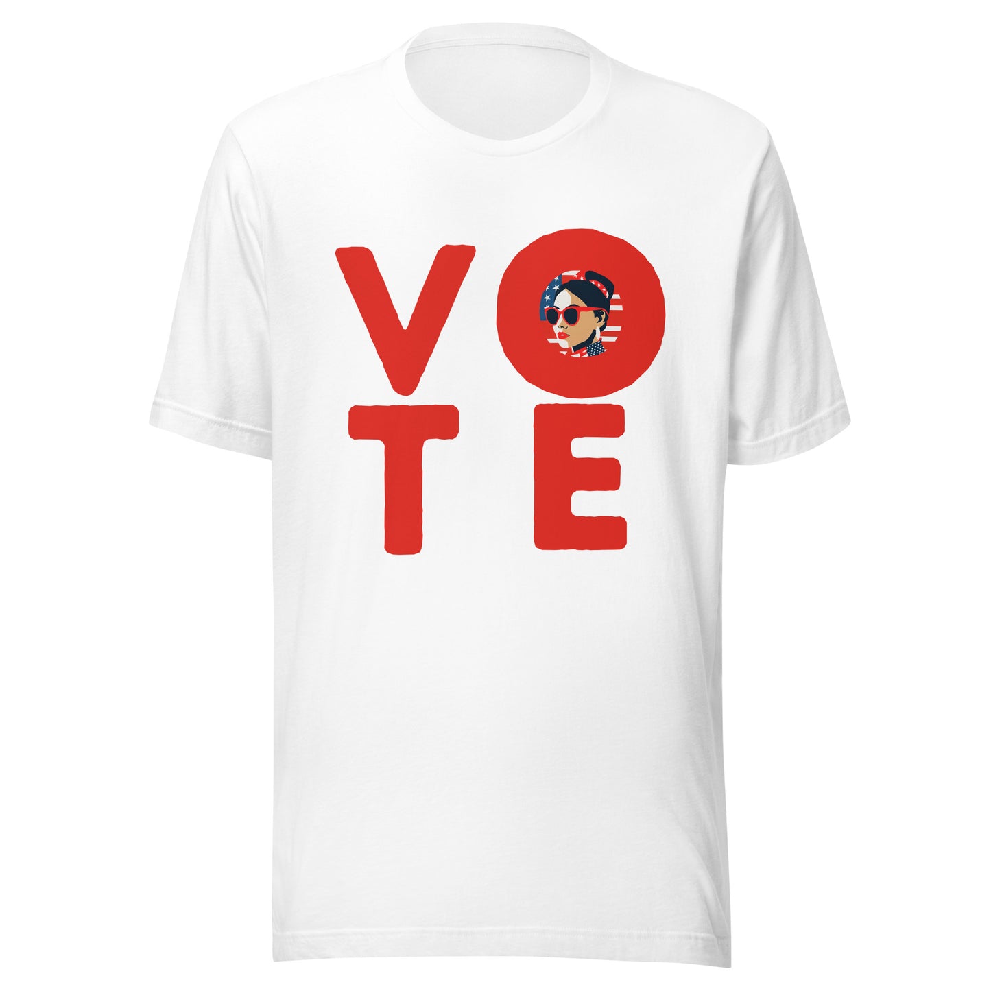 VOTE 2024 Bella + Canvas - Inspired Democracy Tee, Election 2024, Blank Product Sourced From US, Election Apparel