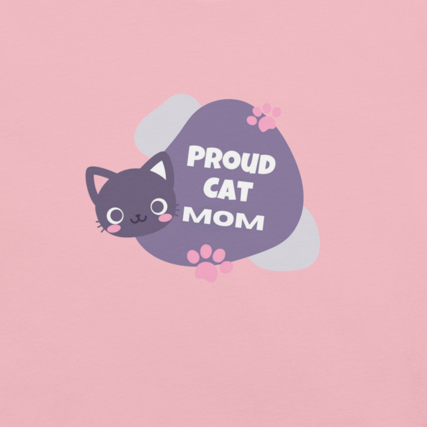 Proud Cat Mom Bella + Canvas T-Shirt, Cat mom, Cat Lady, mother's day gift, Cat Lover