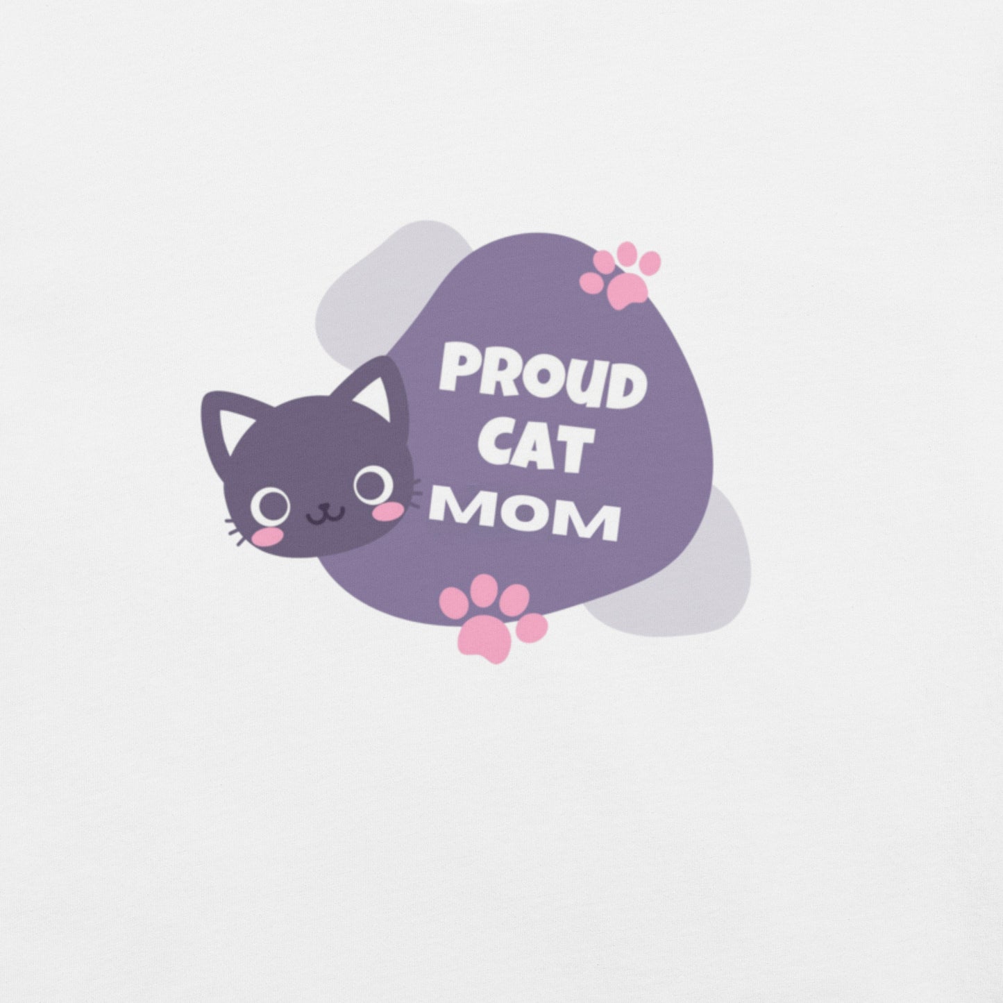 Proud Cat Mom Bella + Canvas T-Shirt, Cat mom, Cat Lady, mother's day gift, Cat Lover